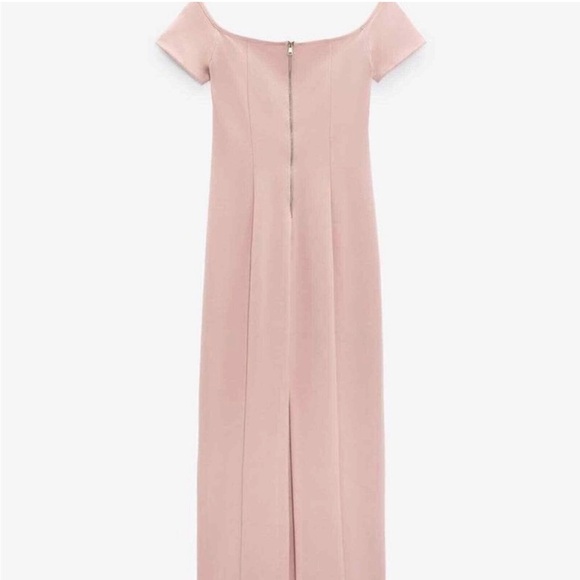 Pale midi Zara dress new with tags - Picture 5 of 8